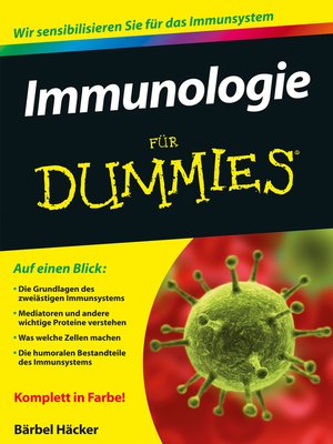 cover image of Immunologie für Dummies